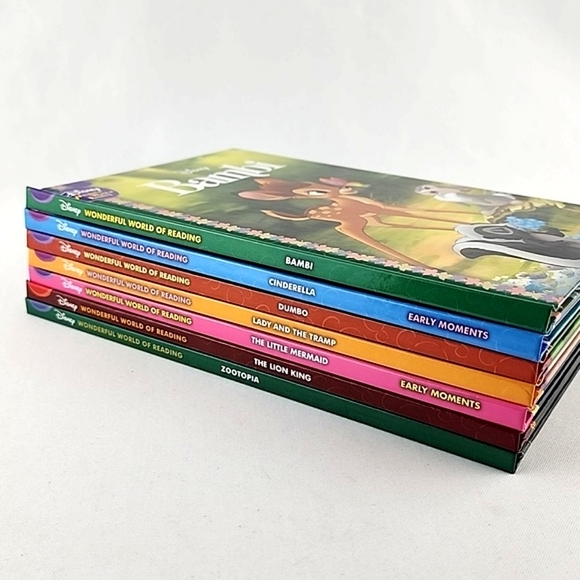 Disney Collection Wonderful World  of Reading 7 Hardcover Books Children Classic - Picture 8 of 15